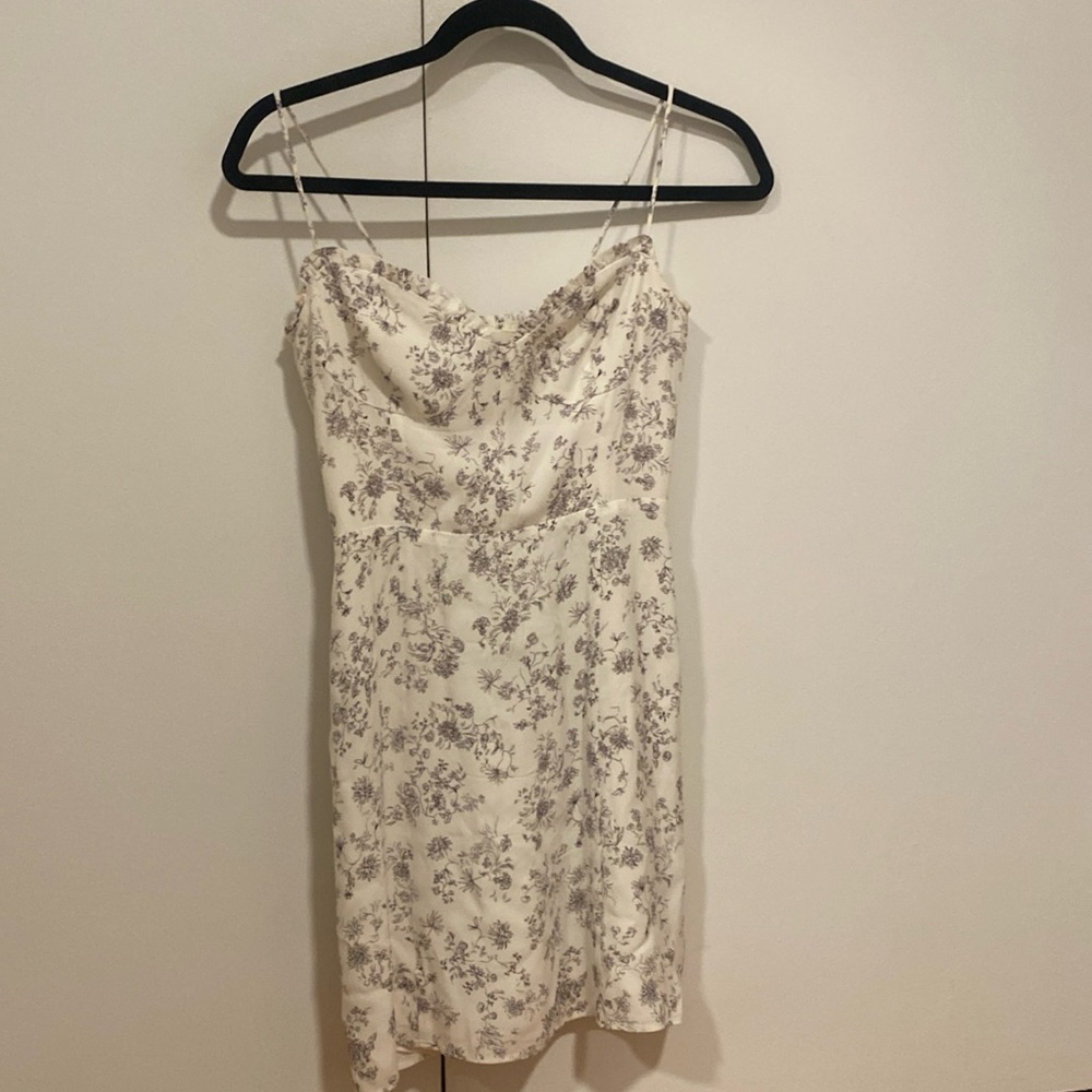 White Floral Wilfred Dress